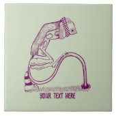 Depressive Ampel Fliese (Vorderseite)