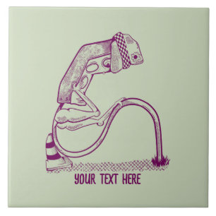 Depressive Ampel Fliese