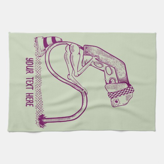 Depressive Ampel Geschirrtuch (Horizontal)