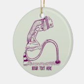 Depressive Ampel Keramik Ornament (Links)