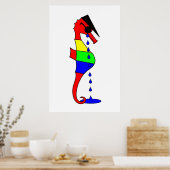 Depressive Hippocampus Poster (Küche)