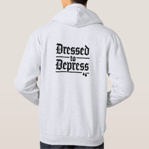 Depressive Hoodie - Sarcastic Moody Streetwear