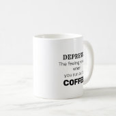 Depresso Tasse (VorderseiteRechts)