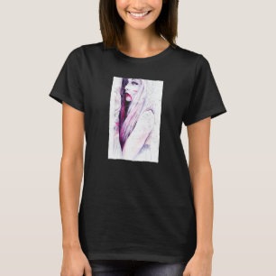 Deprimiertes Mädchen Traurige Frauen Depression Ps T-Shirt