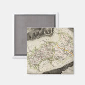 Dept De Hautes Alpes Magnet (Vorderseite/Rückseite)
