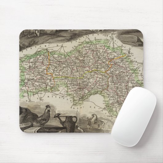 Dept. de L. Orne Mousepad (Mit Mouse)
