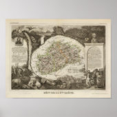 Dept. De La Hte Saone Poster (Vorne)