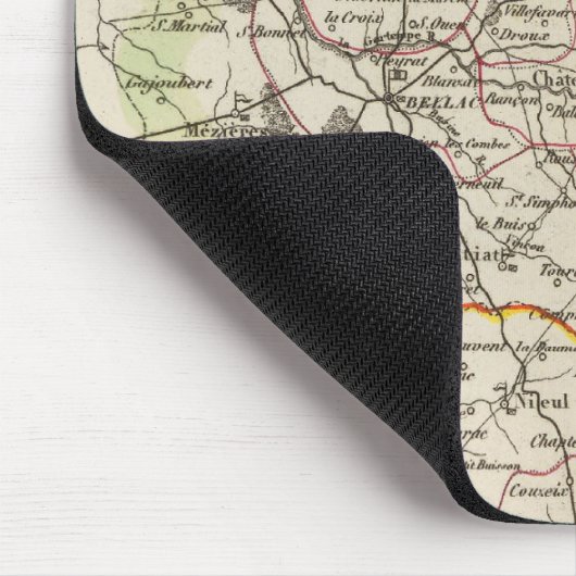 Dept. De La Hte Vienne Mousepad (Ecke)