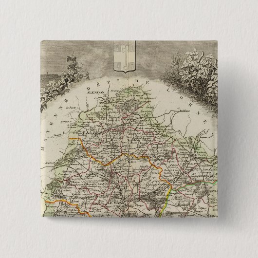 Dept. De La Sarthe Button (Vorderseite)