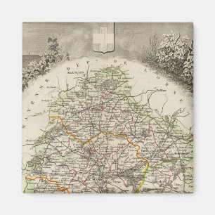 Dept. De La Sarthe Magnet