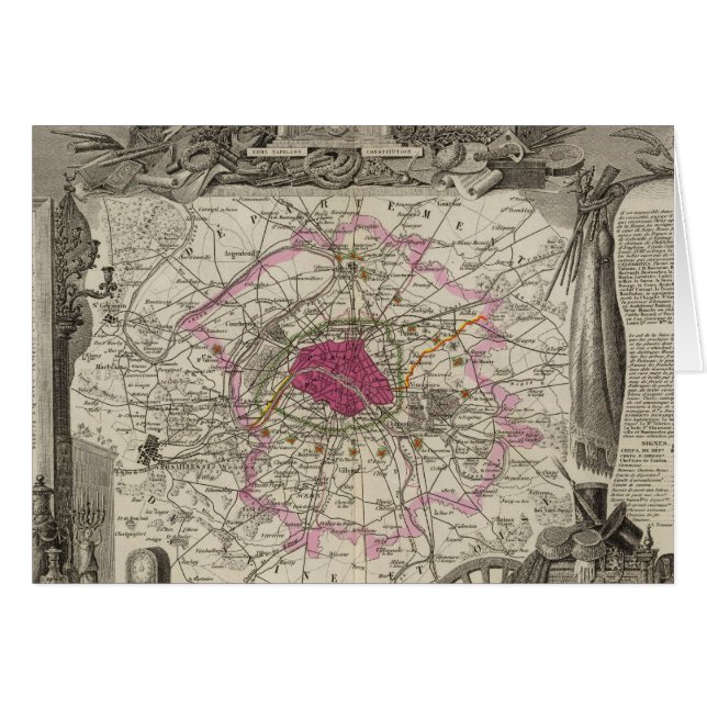 Dept. De La Seine (Vorderseite (Horizontal))