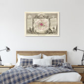 Dept. De La Seine Leinwanddruck (Insitu (Schlafzimmer))