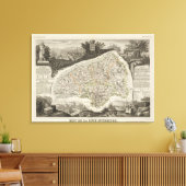 Dept. De La Siena unten Leinwanddruck (Insitu (Wohnzimmer))