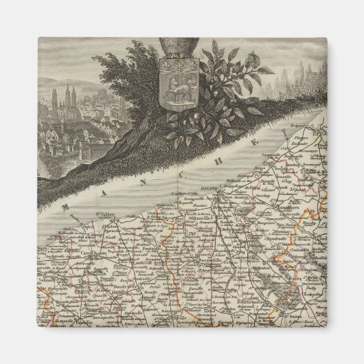 Dept. De La Siena unten Magnet (Vorne)