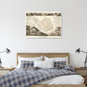 Dept. De La Vendee Leinwanddruck (Insitu (Schlafzimmer))