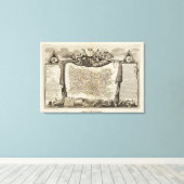 Dept. De L'Oise Leinwanddruck (Insitu (Holzboden))