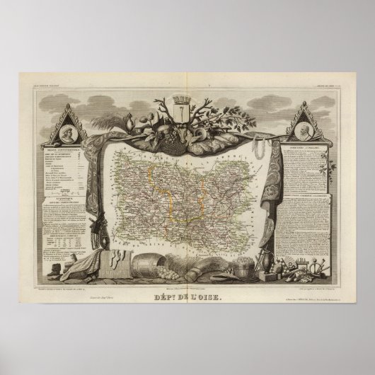 Dept. De L'Oise Poster (Vorne)