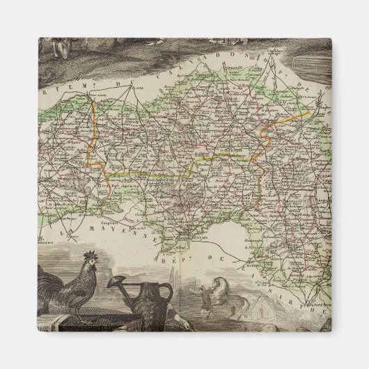 Dept. De L'Orne Magnet (Vorne)