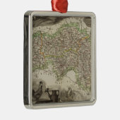 Dept. De L'Orne Silbernes Ornament (Rechts)