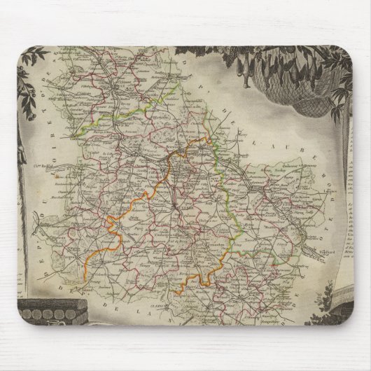 Dept De Lyonne Mousepad (Vorne)