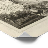 Dept. De Seine und Oise Poster (Ecke)