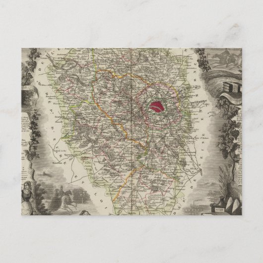Dept. De Seine und Oise Postkarte (Vorderseite)