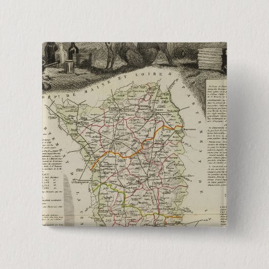 Dept. des Deux Sevres Button (Vorderseite)