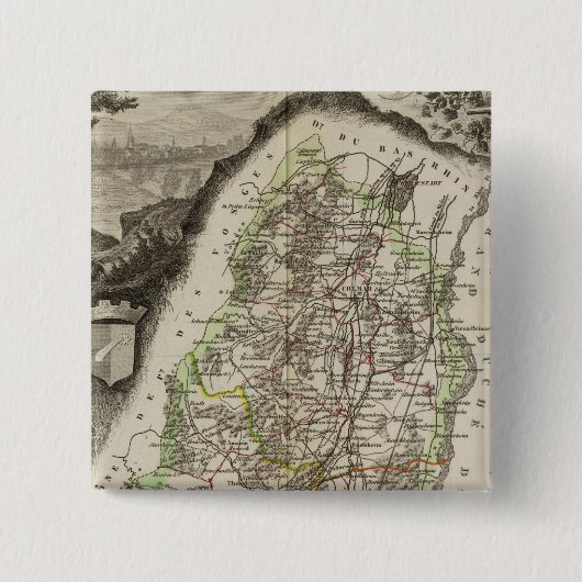 Dept. Du Haut Rhin Button (Vorderseite)