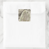 Dept. Du Haut Rhin Quadratischer Aufkleber (Tasche)
