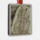 Dept. Du Haut Rhin Silbernes Ornament (Rechts)