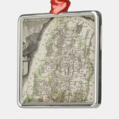 Dept. Du Haut Rhin Silbernes Ornament (Links)