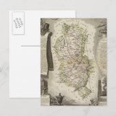 Dept Du Rhone Postkarte (Vorne/Hinten)