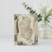 Dept Du Rhone Postkarte (Stehend Vorderseite)