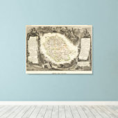 Dept Du Tarn Leinwanddruck (Insitu (Holzboden))