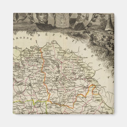 Dept Du Tarn Magnet (Vorne)