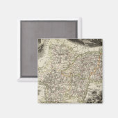 Dept Saone et Loire Magnet (Vorderseite/Rückseite)