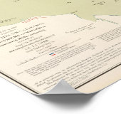 Dept Virginia, Yorktown bis Williamsburg Poster (Ecke)