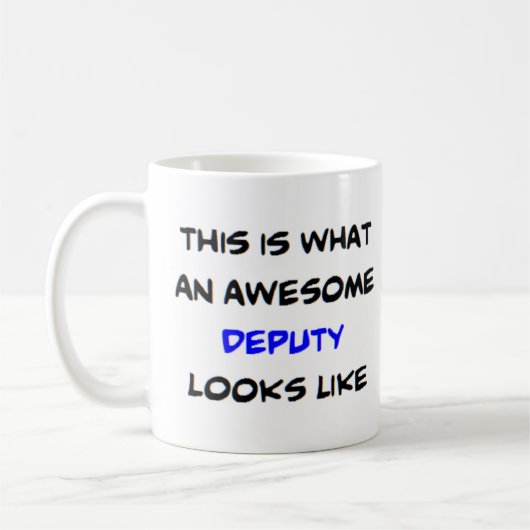 Deputy, Awesome Kaffeetasse (Links)