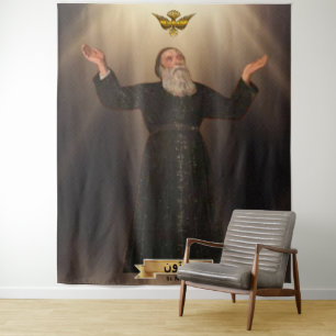 Der مَ ا و der Schirmherrschaft der Maroniterkirch Wandteppich