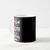 Der 100. Schultag Mädchen 100 Schultage Kaffeetasse (Vorderseite Links)