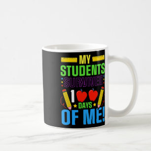 Der 100. Schultag meines Schülers überlebte 100 Ta Kaffeetasse