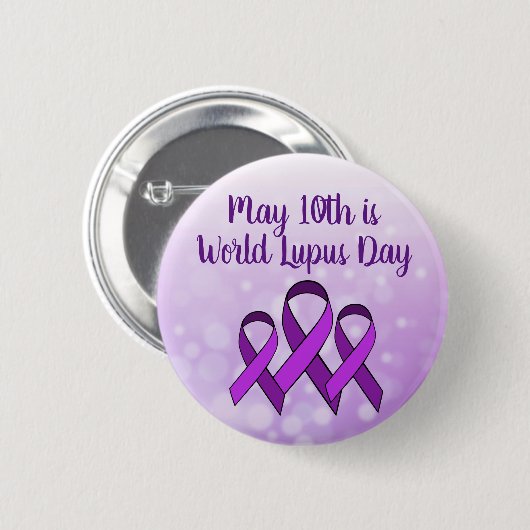Der 10. Mai ist die Schaltfläche zum Lupus-Sensibi Button (Vorne & Hinten)