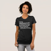 DER 14. ÄNDERUNGSANTRAG T - Shirt (Vorne ganz)