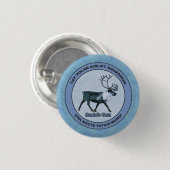 Der 1. Polar Airlift-Sqdn des Weihnachtsmanns - ge Button (Vorne & Hinten)