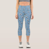 Der 1. Polar Airlift-Sqdn des Weihnachtsmanns - ge Capri Leggings (Vorderseite)