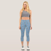 Der 1. Polar Airlift-Sqdn des Weihnachtsmanns - ge Capri Leggings (Vorderseite)