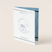 Der 1. Polar Airlift-Sqdn des Weihnachtsmanns - ge Folienkarte (Vorderseite)