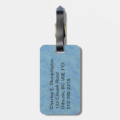 Der 1. Polar Airlift-Sqdn des Weihnachtsmanns - ge Gepäckanhänger (Rückseite vertikal)