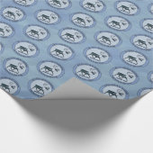 Der 1. Polar Airlift-Sqdn des Weihnachtsmanns - ge Geschenkpapier (Ecke)