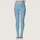 Der 1. Polar Airlift-Sqdn des Weihnachtsmanns - ge Leggings (Vorderseite)